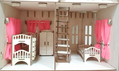 Мебель для кукольного домика: как ее выбирать с учетом возраста ребенка,размером кукол и домика.